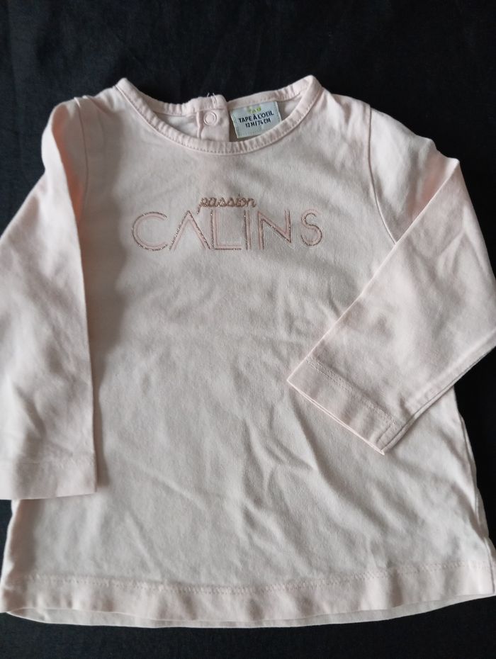 Lot manches longues fille 12 mois - photo numéro 3