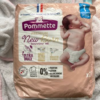 Couches Pommette Taille 1 / 3 paquets