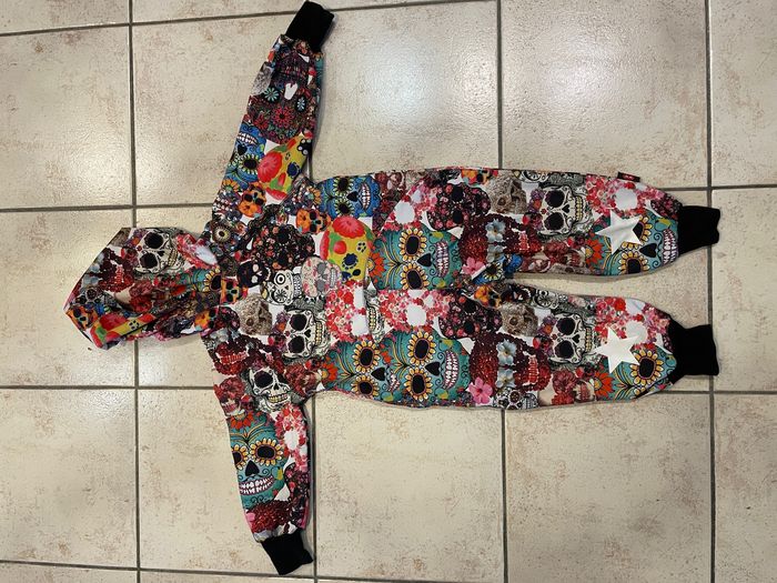 Combinaison étanche IELM 92cm (18-24 mois) fete des morts - photo numéro 5