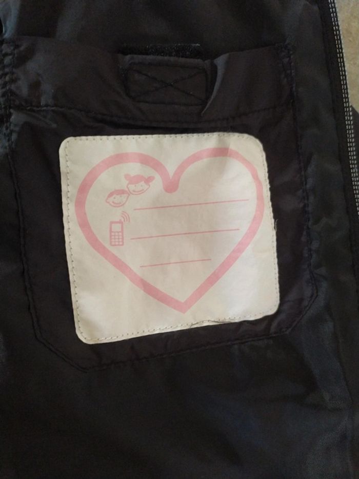 manteau doudoune noir pepperts 9-10 ans - photo numéro 2