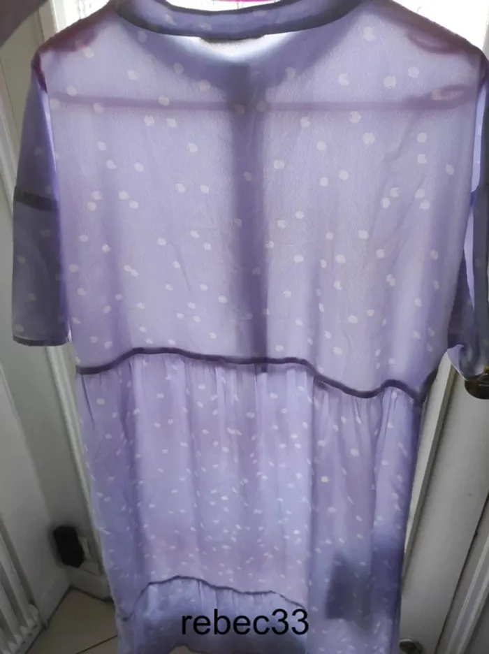 Robe longue babydoll wednesday - photo numéro 4
