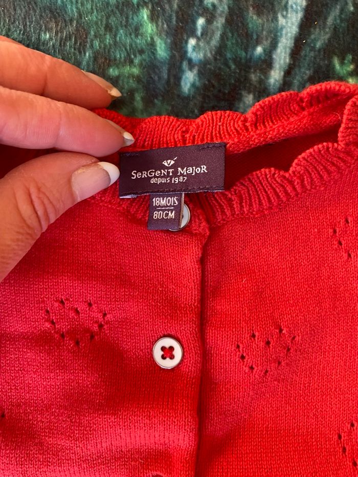 Gilet cardigan Sergent Major – 18 mois – Comme neuf - photo numéro 3