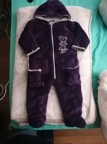 *Combinaison chaude hiver - 12 mois