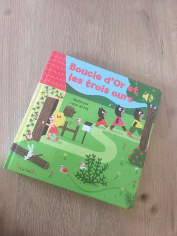 Livre boucle d'or