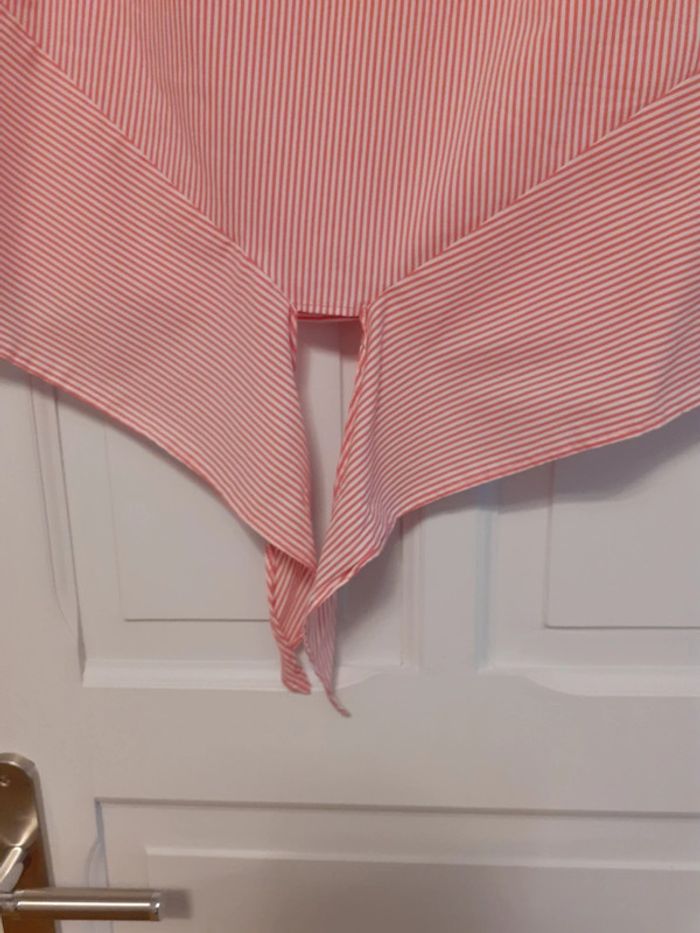 Blouse rose,rayée, taille 40 - photo numéro 6