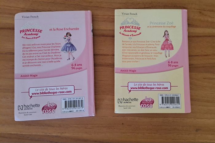 Lot de 2 tomes Princesse Academy - photo numéro 2