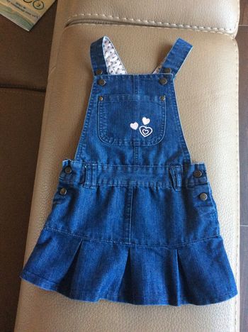 Robe en jean 2 ans
