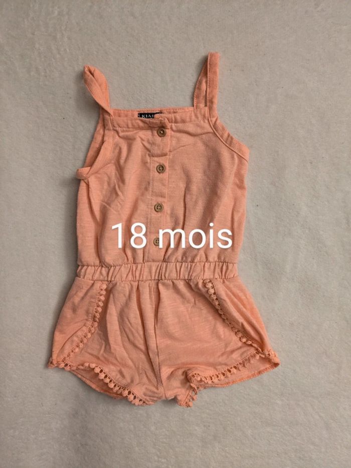 Combinaison short 18 mois