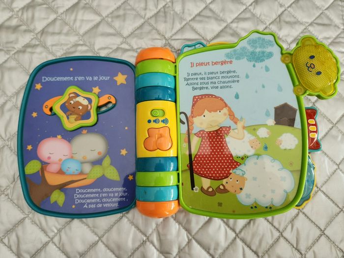 Livre comptines vtech mon super livre enchanté - photo numéro 5