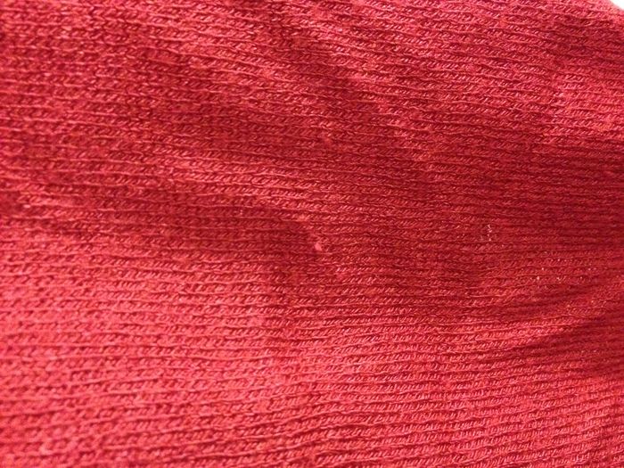 Pull ample rouge manches 3/4  look féminin - photo numéro 4