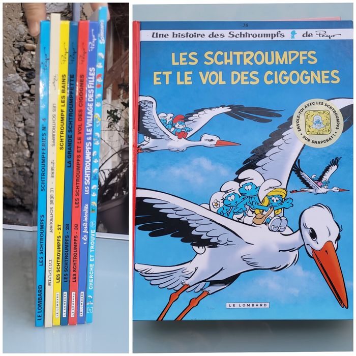 BD Les Schtroumpfs tome 38 : Les Schtroumpfs et le vol des cigognes EO