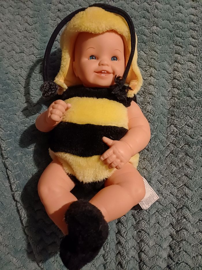 Poupee abeille anne geddes 35 cm