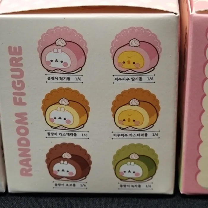 Lot de 5 Blind Box Molang de Corée du Sud - photo numéro 16