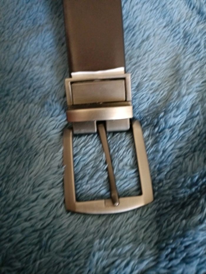 Ceinture marron et noir pour homme - photo numéro 5