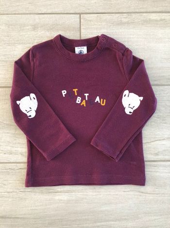 Tee shirt Petit Bateau 12 mois