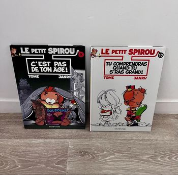 Lot de livres Titeuf / Petit Spirou / Boule & Bil