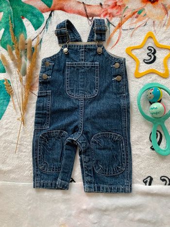 Salopette jeans bébé 3 mois