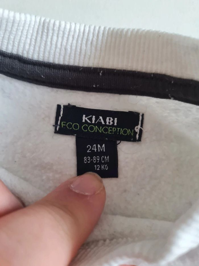 Sweat blanc - photo numéro 2