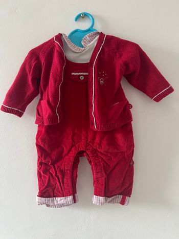 Ensemble rouge Obaïbi