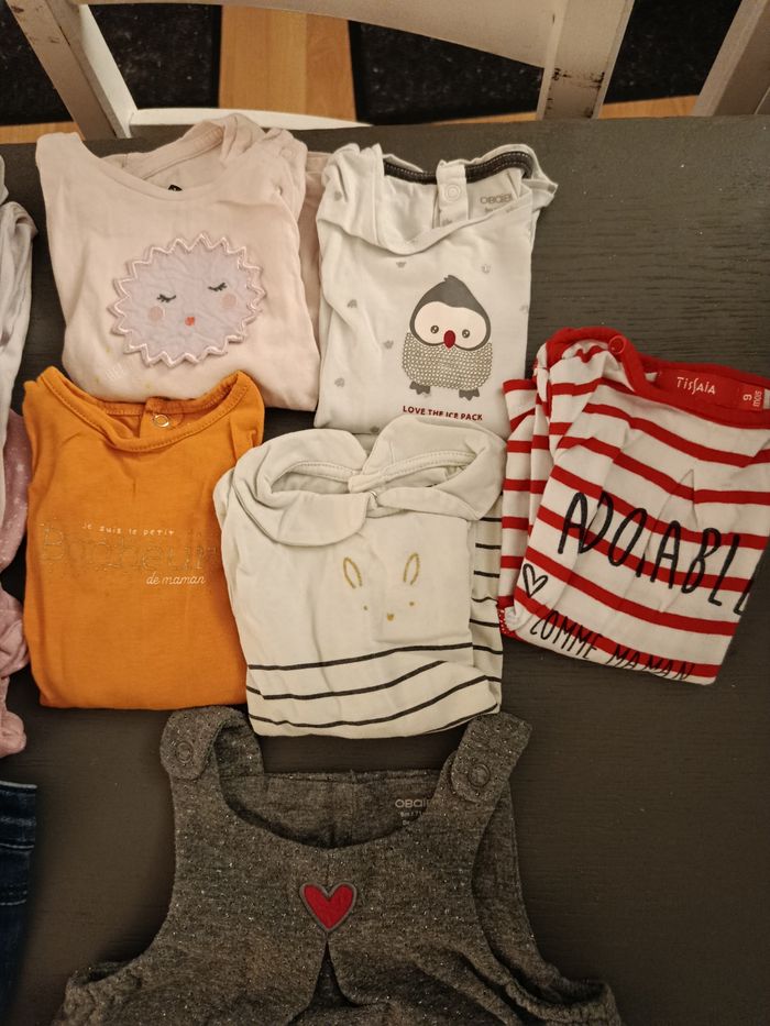 Lot vêtements bébé fille 9 mois - photo numéro 3