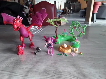 Playmobil Gardienne des fées avec dragons