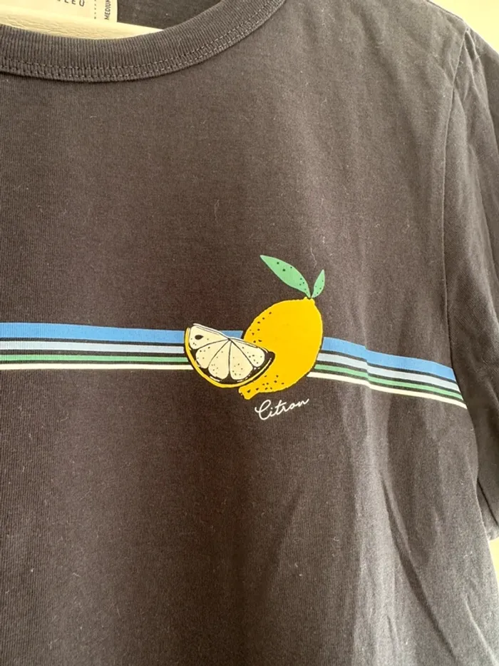 Tshirt bleu marine the sting pour femme taille M très bon état - photo numéro 2
