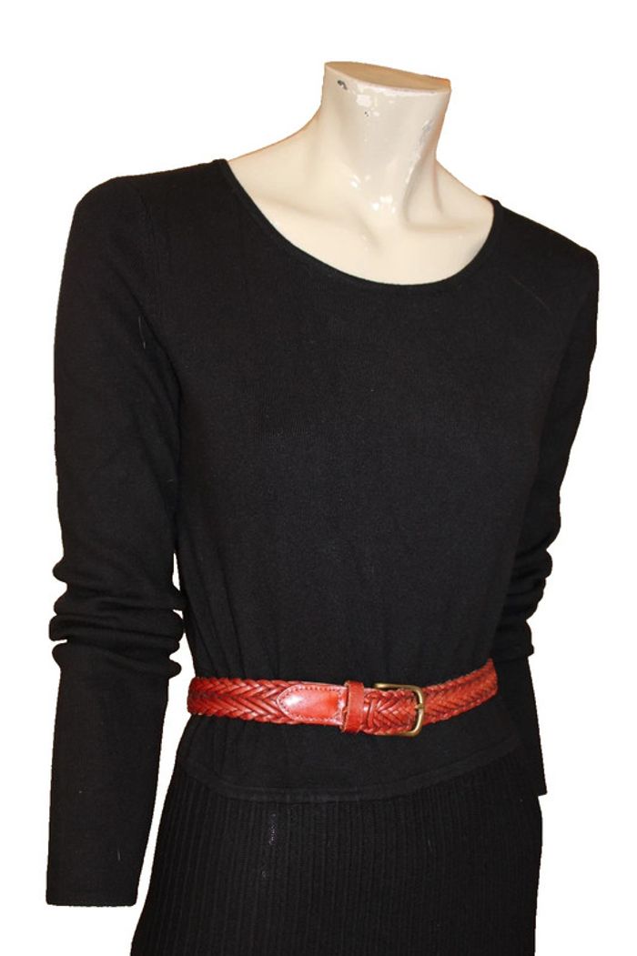 robe pull coupe mi longue marque Caroll taille 38/40 - photo numéro 2