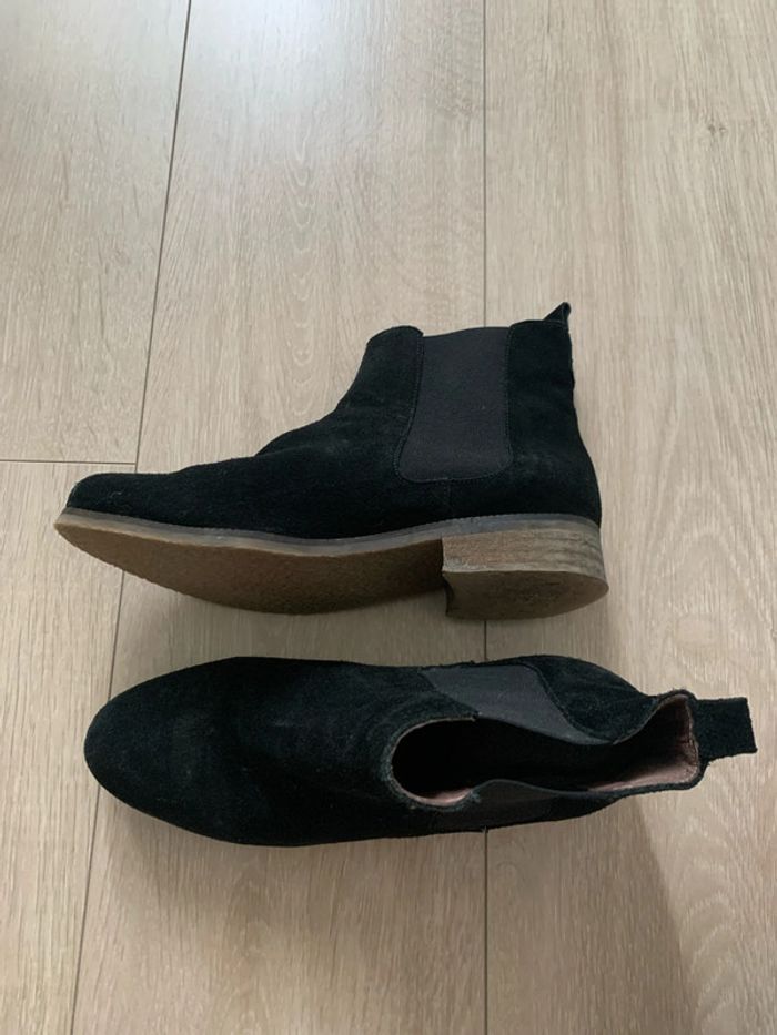 Bottines noires simple T38 - photo numéro 3