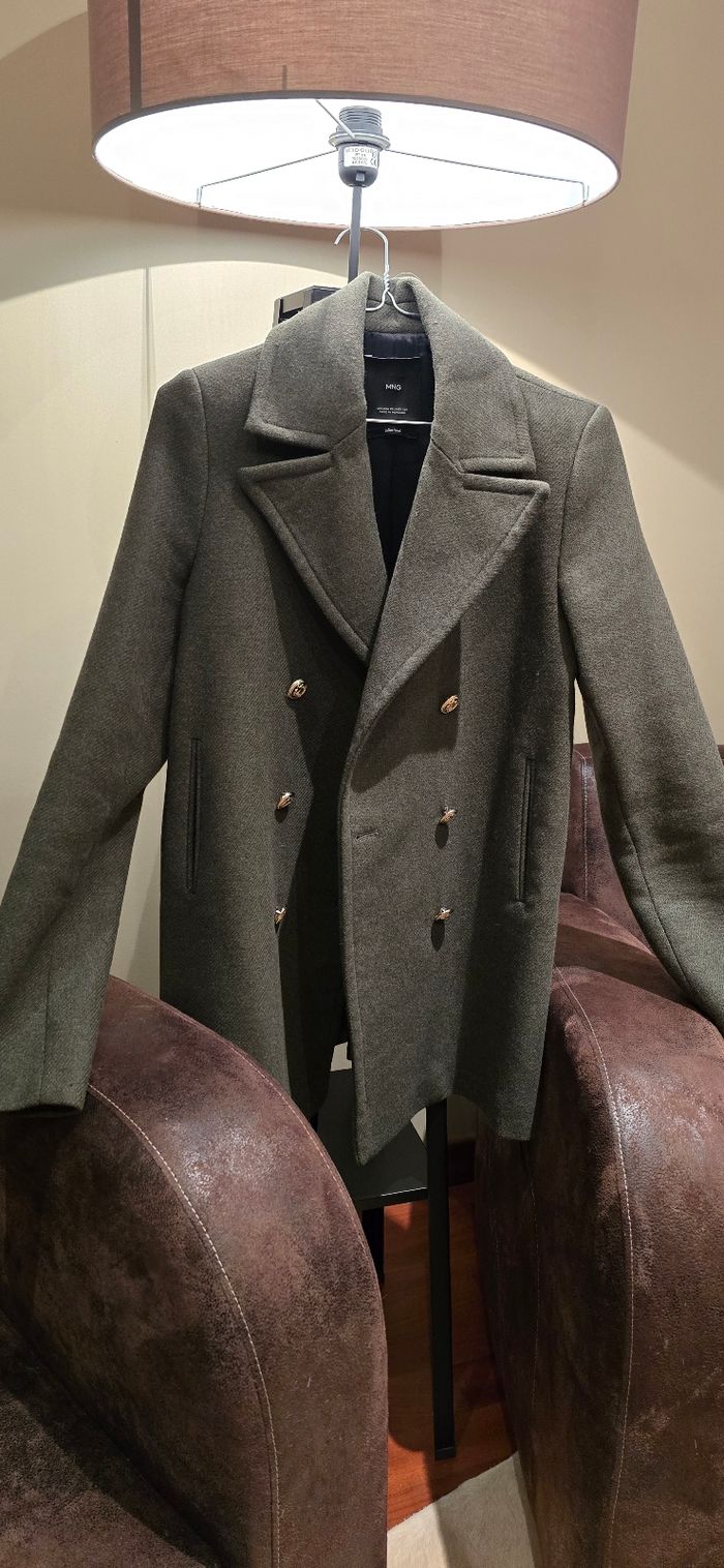 Manteau 3/4 kaki - photo numéro 2