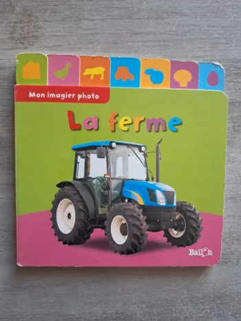 Livre mon imagier photo la ferme