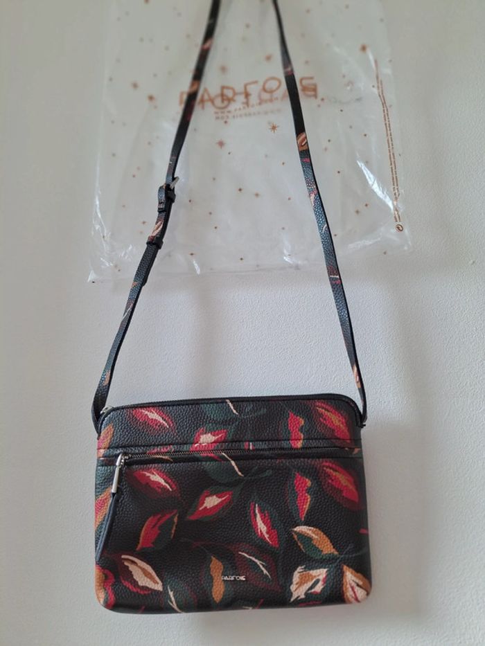 Sac en bandoulière motif feuilles - Parfois