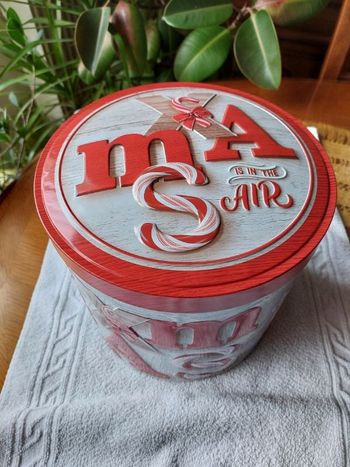 Boîte métallique Panettone Noël