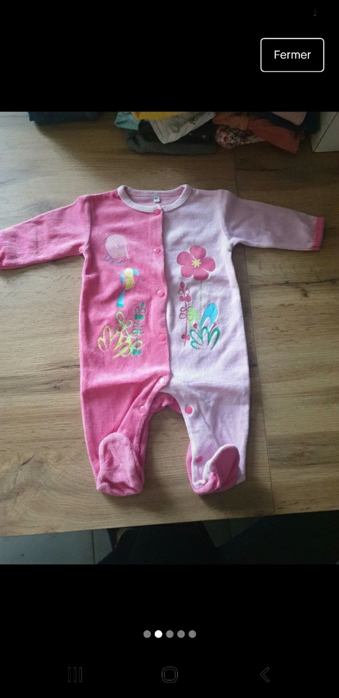 Lot 4 pyjama 3 mois - photo numéro 2
