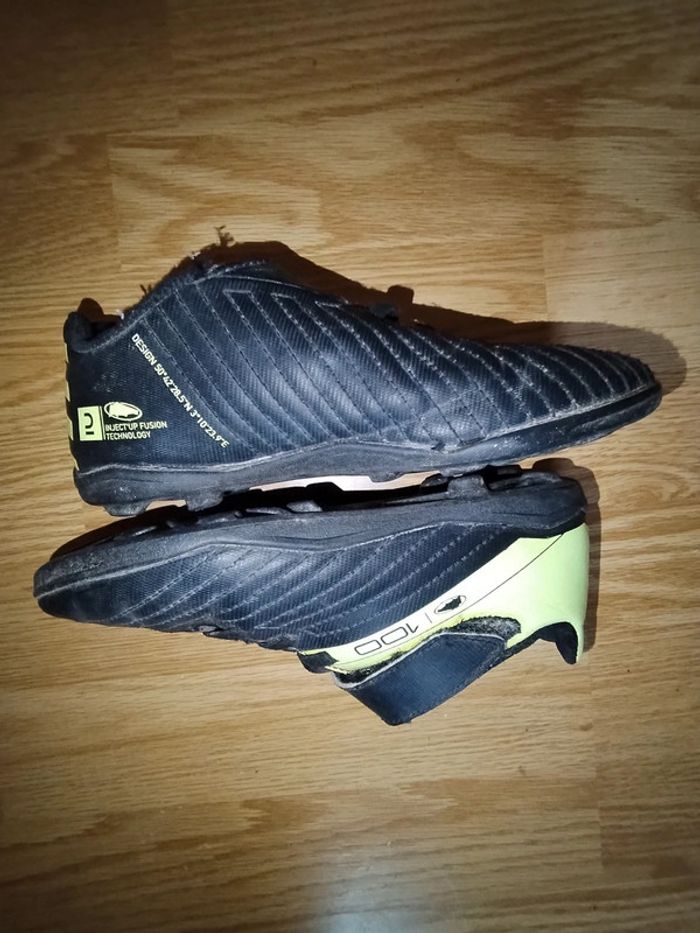 Chaussures de football enfant a scratch taille 31 - photo numéro 6