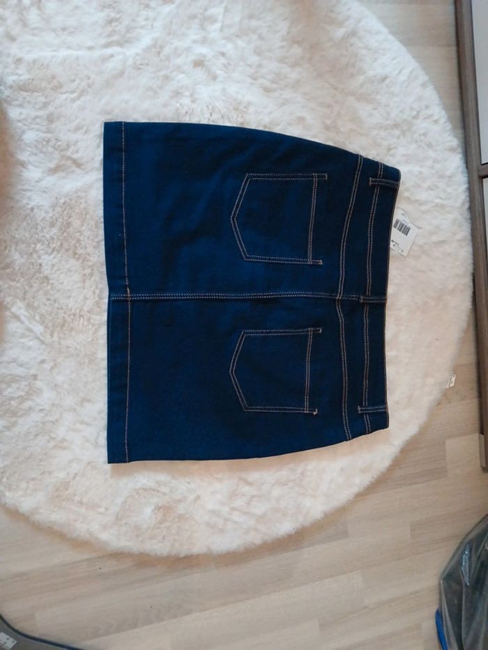 jupe femme bleu marine taille 42 - photo numéro 3
