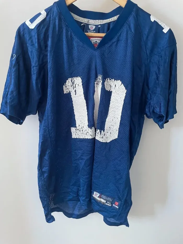 Reebok Maillot NFL jersey 🏈 #10 Manning New York Giants Mens S - photo numéro 2