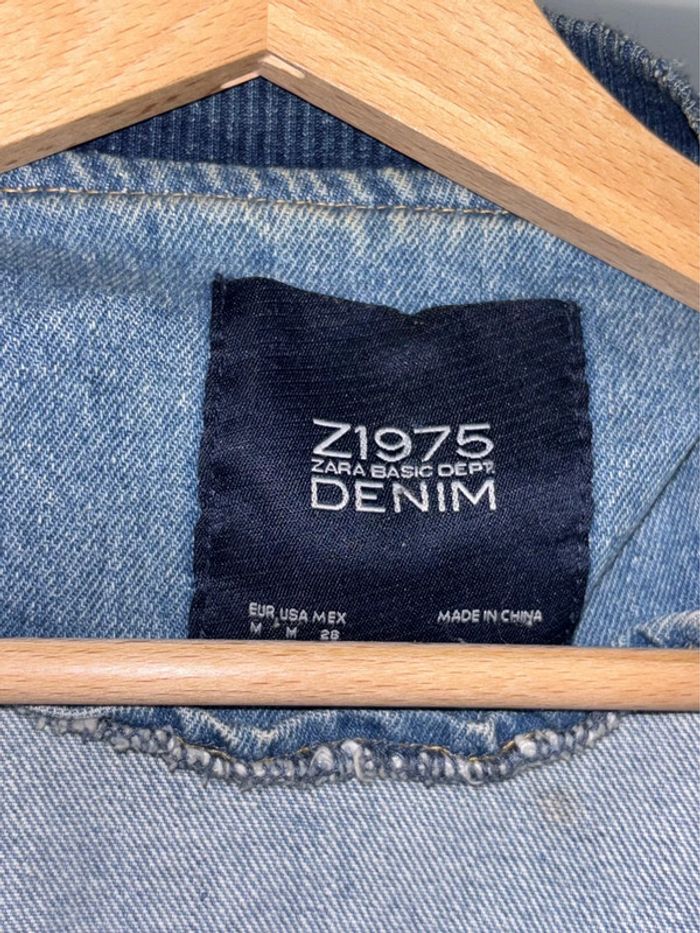 Veste en jeans oversize Zara - photo numéro 7