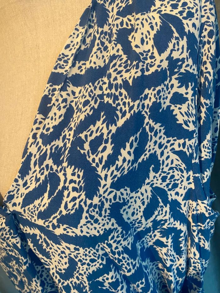 Robe courte bleue et blanche vila 42 - photo numéro 3