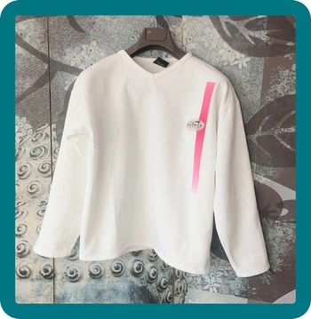 Sweat blanc Coxwen - Neuf sans étiquette - Taille XL