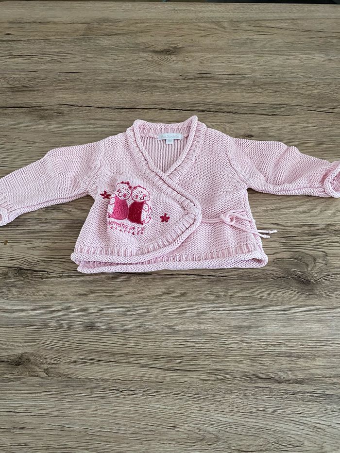 Gilet en laine 9 mois