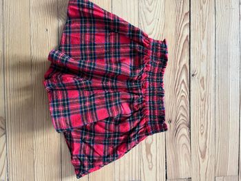 Jupe-short écossaise Cyrillus 8 ans
