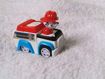 Figurine Marshall (Marcus) & son Camion de Pompier - Pat' Patrouille