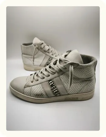 Baskets montantes effet écailles reptile Homme Taille 42