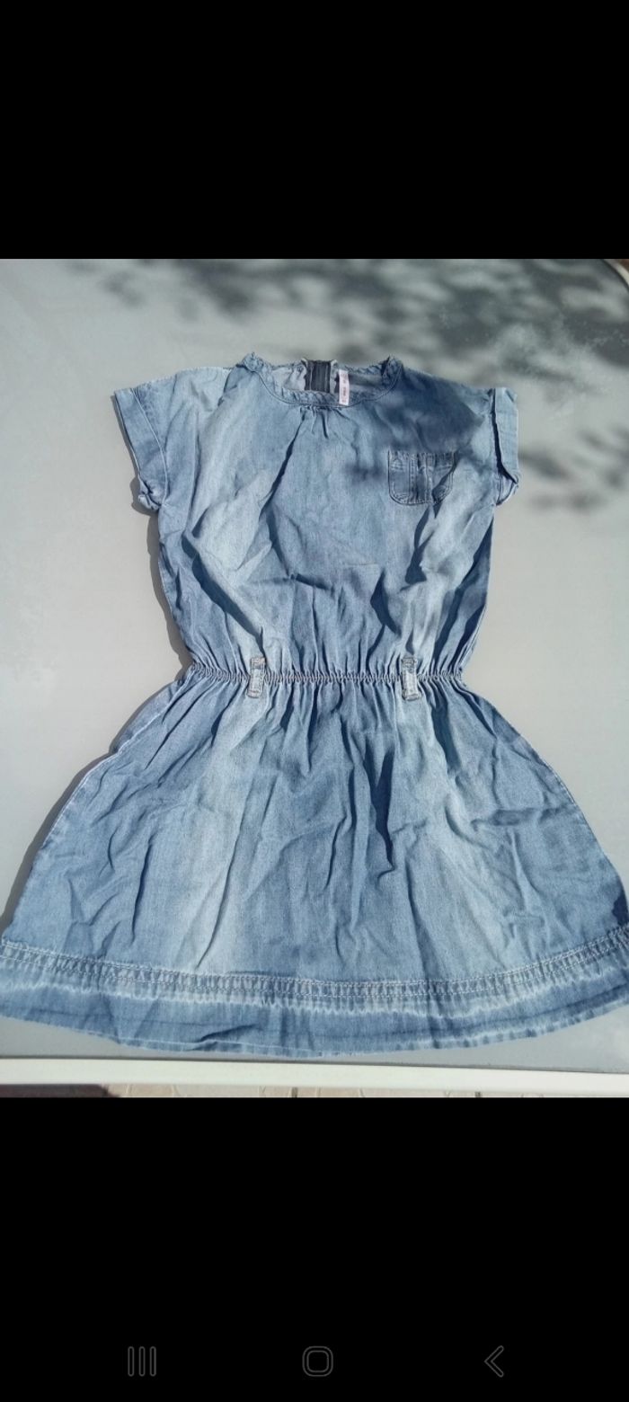 Robe en jean's bleue/ Gémo