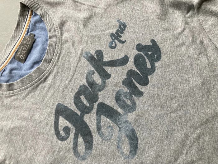 Pull Gris homme Jack & Jones de taille M - photo numéro 2