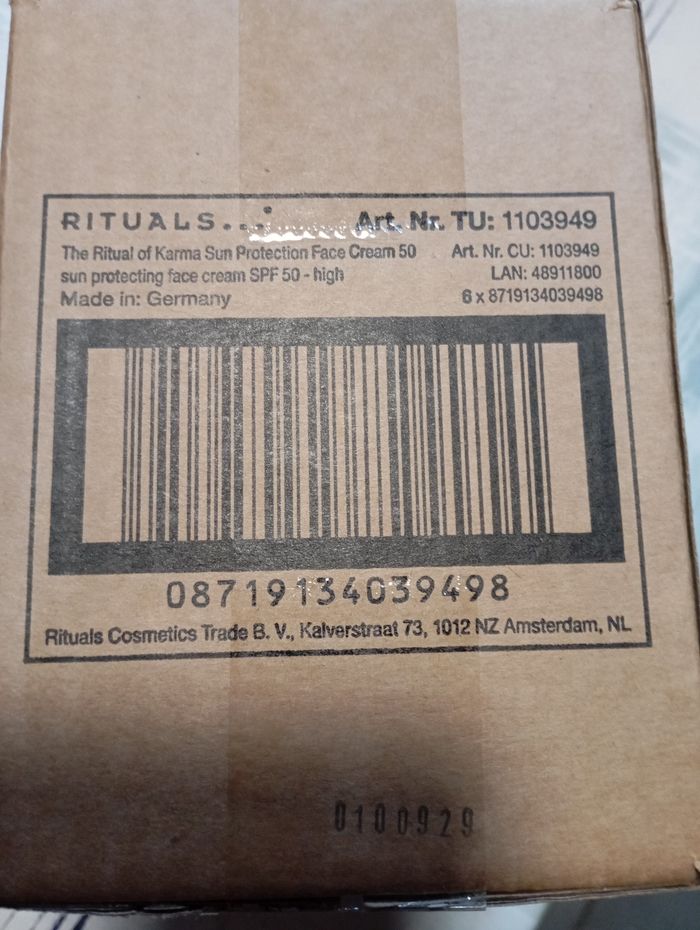 Lot de 6 crèmes solaires Rituals - photo numéro 2