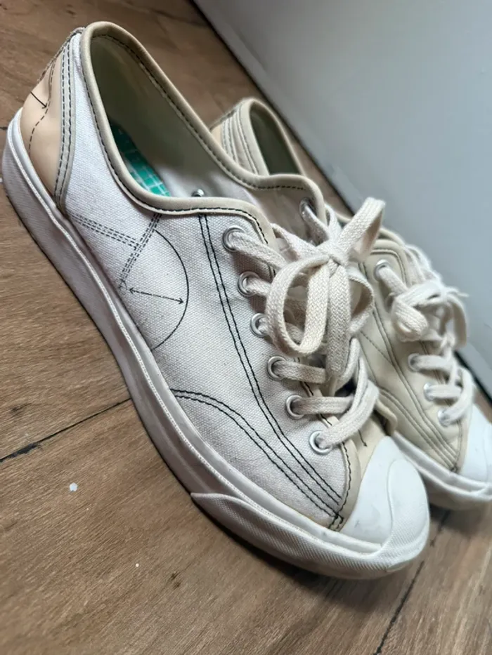 Converse Chuck Taylor All Star montantes – Vernis rose poudré – Taille 38 - photo numéro 2