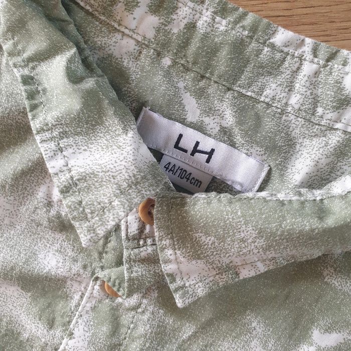 💚 Chemise MC 4 ans La halle #emyfleury_4ansgarçon - photo numéro 3