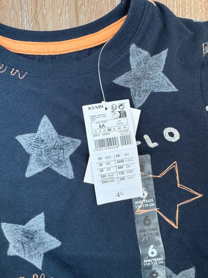 Lot tee-shirts neufs 6 ans - photo numéro 3