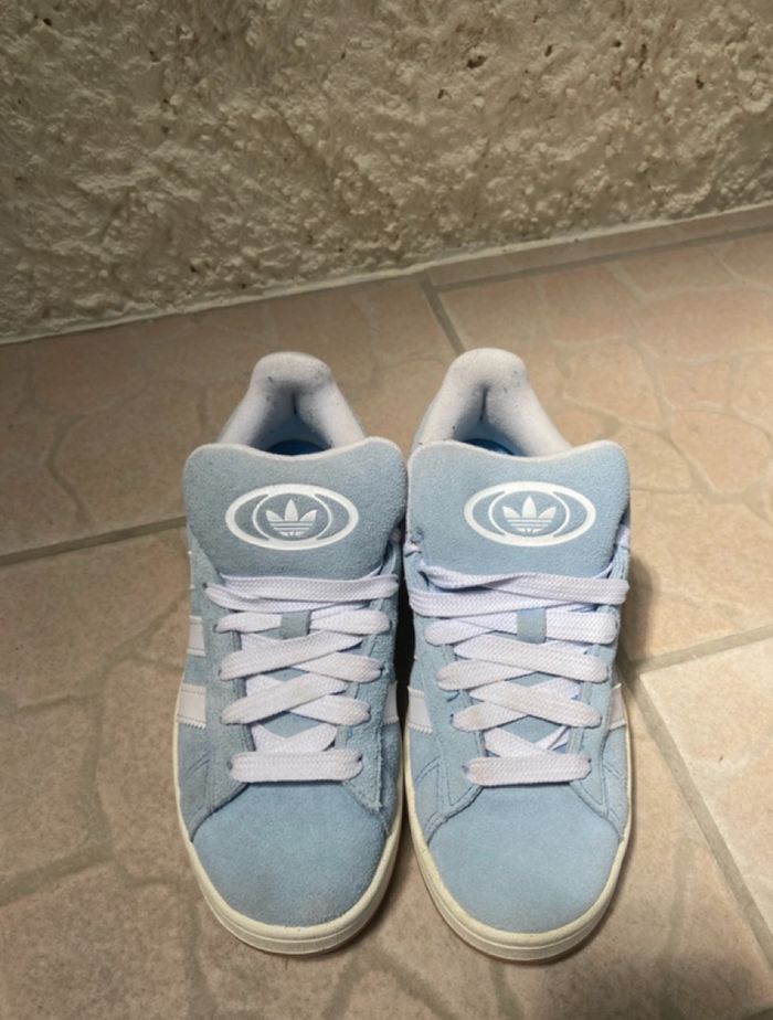 Adidas campus bleu clair - photo numéro 2